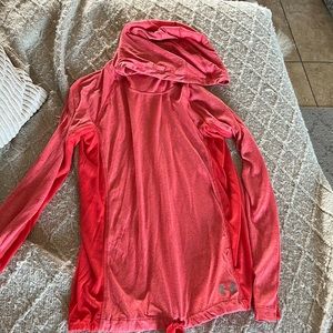 Under armour heat gear hooded light sweatshirt